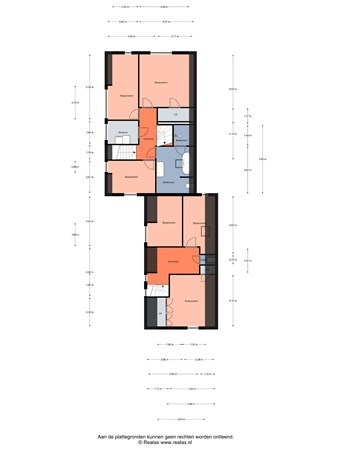 Floorplan - Dorpsstraat 54, 3751 ES Bunschoten-Spakenburg